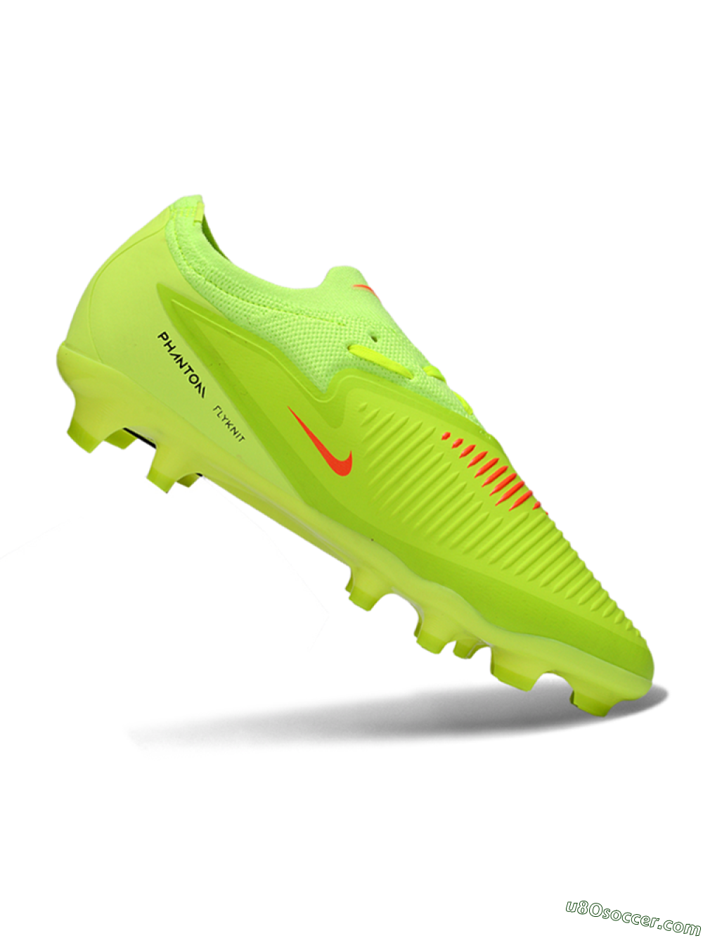 Nike Phantom 6 Elite Low FG Firm Ground Soccer Cleats - Yellow/Neon Yellow/Black 4