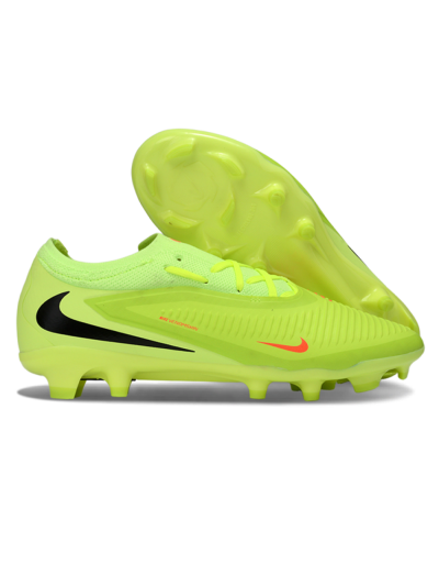 Nike Phantom 6 Elite Low FG Firm Ground Soccer Cleats - Yellow/Neon Yellow/Black