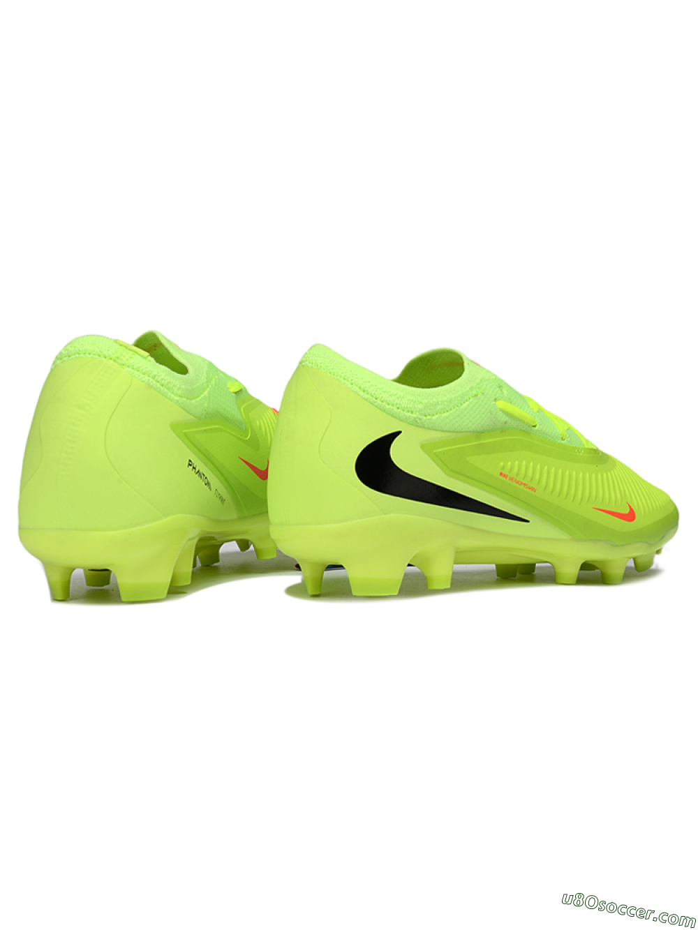 Nike Phantom 6 Elite Low FG Firm Ground Soccer Cleats - Yellow/Neon Yellow/Black 6