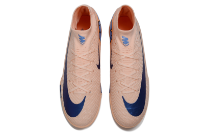 Nike Air Zoom Mercurial Superfly 10 Elite TF Artificial Turf Soccer Shoes - Peach/Royal Blue/Soft Coral