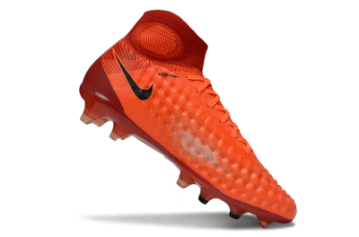 Nike Magista Obra FG Firm Ground Soccer Cleats - Orange/Vibrant Sunset/Crimson Blaze