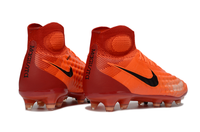 Nike Magista Obra FG Firm Ground Soccer Cleats - Orange/Vibrant Sunset/Crimson Blaze