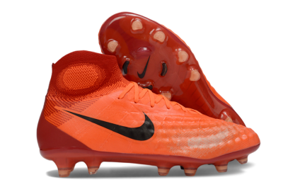 Nike Magista Obra FG Firm Ground Soccer Cleats - Orange/Vibrant Sunset/Crimson Blaze