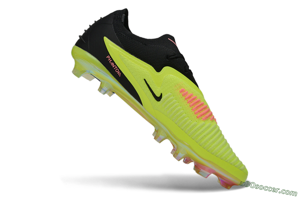 Nike Phantom 6 Low Elite FG Firm Ground Soccer Cleats - Yellow/Electric Green/Black 4
