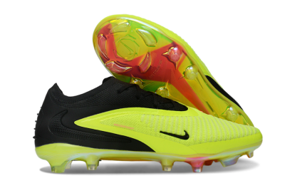 Nike Phantom 6 Low Elite FG Firm Ground Soccer Cleats - Yellow/Electric Green/Black