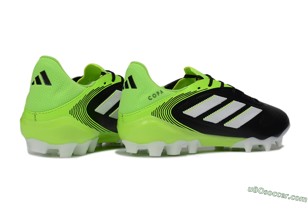 Adidas Copa Pure 3 AG Artificial Grass Soccer Cleats - Black/Electric Green/White 6