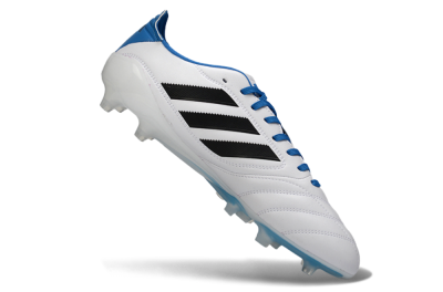 Adidas Copa Icon 2 FG Firm Ground Soccer Cleats - White/Electric Blue/Black