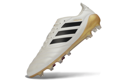 Adidas Copa Icon 2 FG Firm Ground Soccer Cleats - White/Black/Gold
