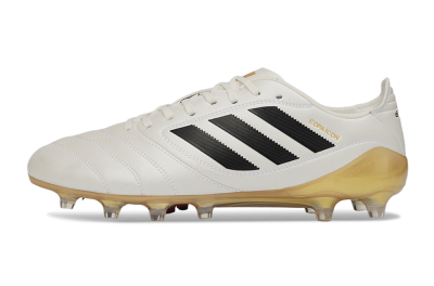 Adidas Copa Icon 2 FG Firm Ground Soccer Cleats - White/Black/Gold