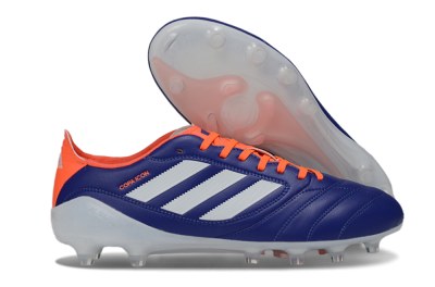 Adidas Copa Icon 2 FG Firm Ground Soccer Cleats - Blue/Vibrant Orange/Clean White