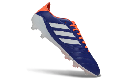 Adidas Copa Icon 2 FG Firm Ground Soccer Cleats - Blue/Vibrant Orange/Clean White
