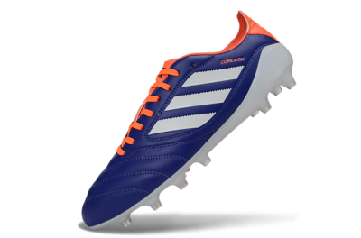 Adidas Copa Icon 2 FG Firm Ground Soccer Cleats - Blue/Vibrant Orange/Clean White