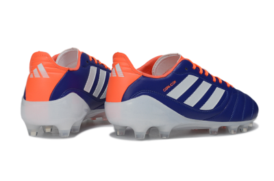Adidas Copa Icon 2 FG Firm Ground Soccer Cleats - Blue/Vibrant Orange/Clean White