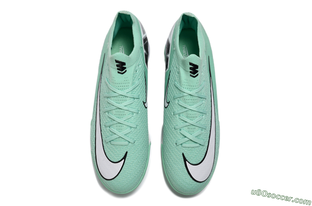 Nike Air Zoom Mercurial Vapor 16 Elite TF Artificial Turf Soccer Shoes - Mint/Bright Green/Cool Aqua 4