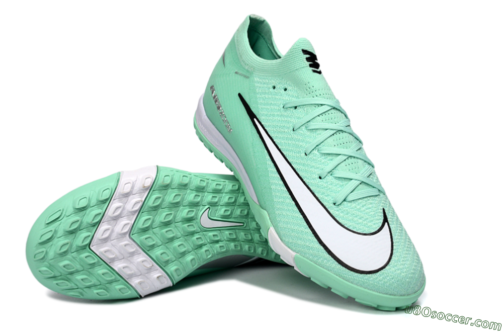 Nike Air Zoom Mercurial Vapor 16 Elite TF Artificial Turf Soccer Shoes - Mint/Bright Green/Cool Aqua 3