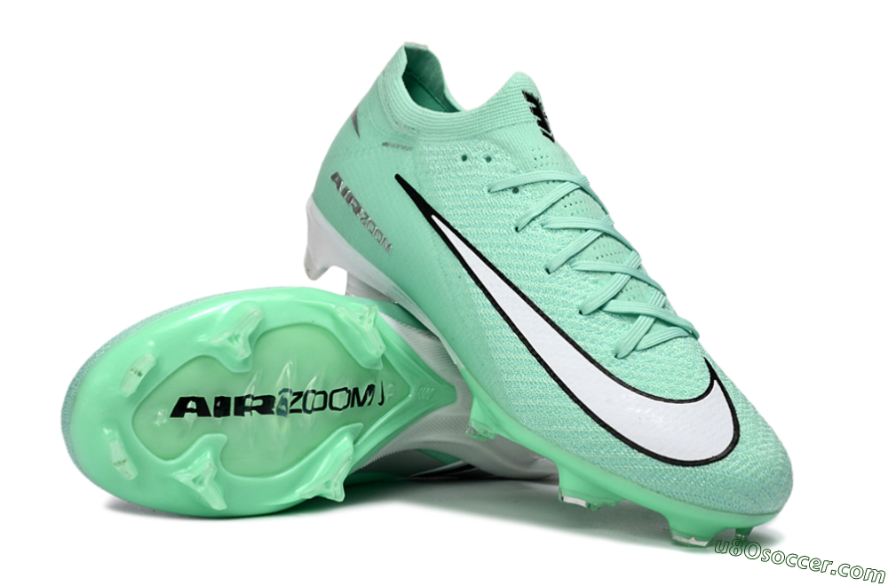 Nike Air Zoom Mercurial Vapor 16 Elite FG Firm Ground Soccer Cleats - Mint/Aqua Breeze/Fresh Green 3