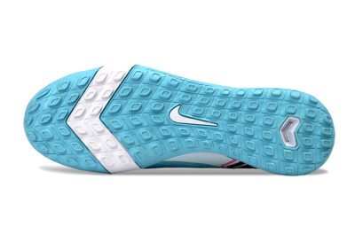 Nike Air Zoom Mercurial Vapor 16 Elite TF Artificial Turf Soccer Shoes - Aqua/Bright Blue/White