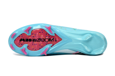 Nike Air Zoom Mercurial Vapor 16 Elite FG Firm Ground Soccer Cleats - Aqua/Coral Pink/Splash Yellow