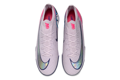 Nike Air Zoom Mercurial Vapor 16 Elite FG Firm Ground Soccer Cleats - Lilac/Bright Pink/Frosty Blue