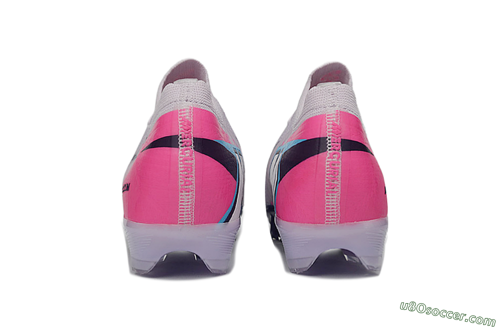 Nike Air Zoom Mercurial Vapor 16 Elite FG Firm Ground Soccer Cleats - Lilac/Bright Pink/Frosty Blue 5