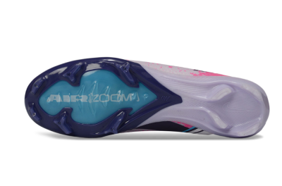 Nike Air Zoom Mercurial Vapor 16 Elite FG Firm Ground Soccer Cleats - Lilac/Bright Pink/Frosty Blue