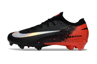 Nike Air Zoom Mercurial Vapor 16 Elite FG Firm Ground Soccer Cleats - Black/Fiery Red/Glossy Black