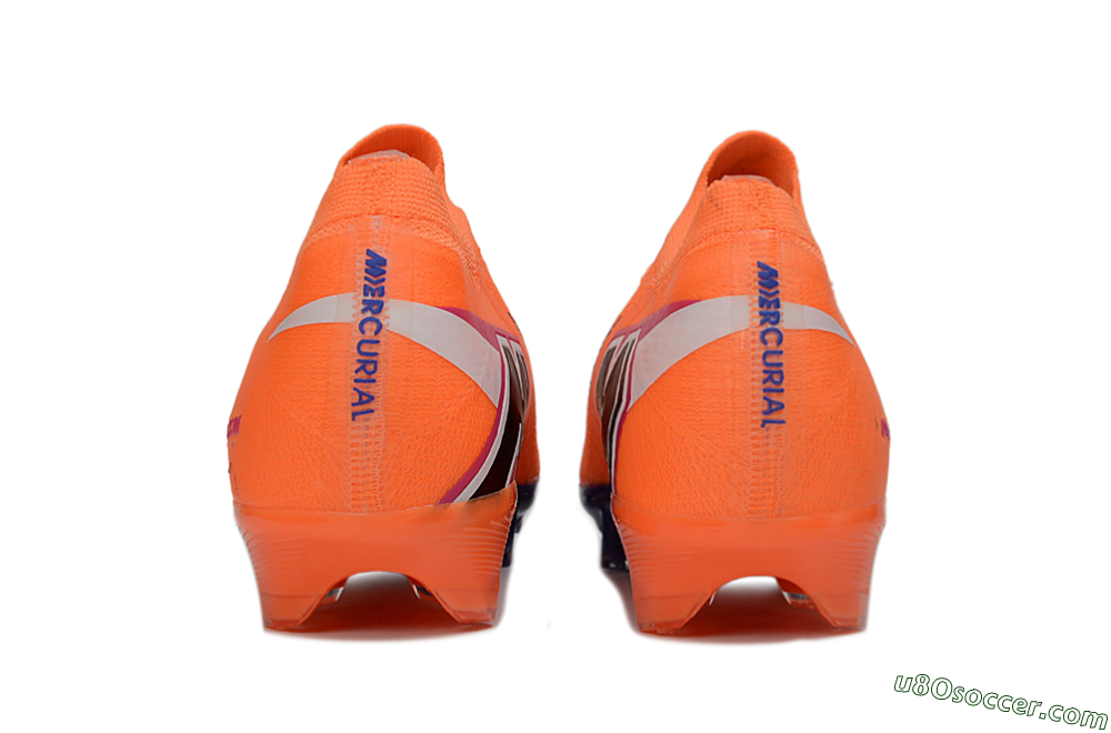 Nike Air Zoom Mercurial Vapor 16 Elite FG Firm Ground Soccer Cleats - Orange/Vibrant Purple/Shocking Pink 5