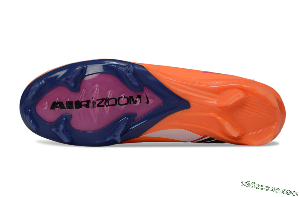 Nike Air Zoom Mercurial Vapor 16 Elite FG Firm Ground Soccer Cleats - Orange/Vibrant Purple/Shocking Pink 6