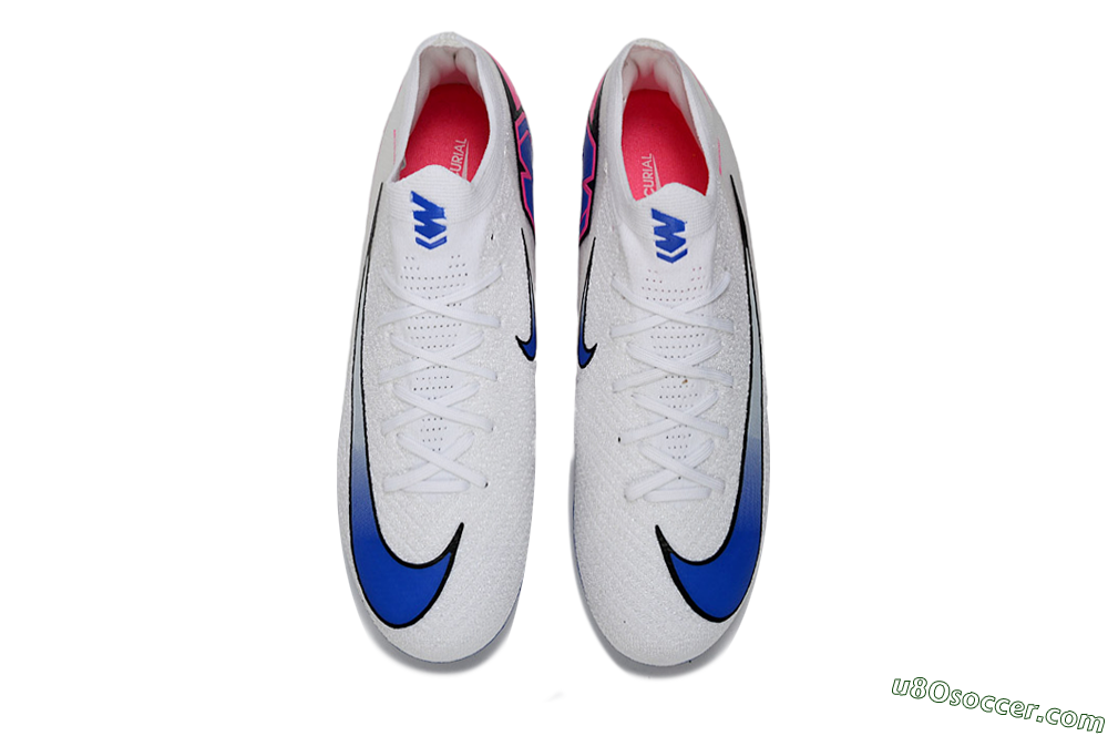 Nike Air Zoom Mercurial Vapor 16 Elite FG Firm Ground Soccer Cleats - Blue/Electric Blue/Pink Blast 4