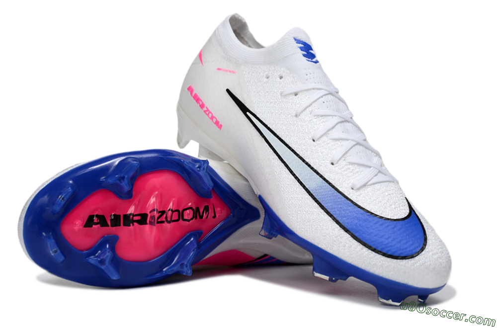 Nike Air Zoom Mercurial Vapor 16 Elite FG Firm Ground Soccer Cleats - Blue/Electric Blue/Pink Blast 3