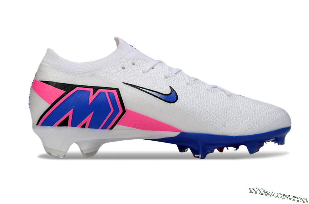 Nike Air Zoom Mercurial Vapor 16 Elite FG Firm Ground Soccer Cleats - Blue/Electric Blue/Pink Blast 7