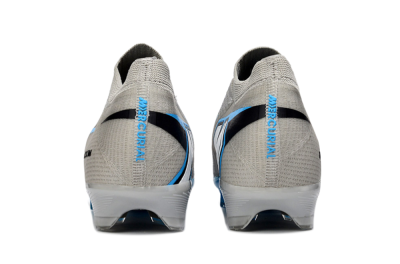 Nike Air Zoom Mercurial Vapor 16 Elite FG Firm Ground Soccer Cleats - Gray/Sky Blue/Light Gray
