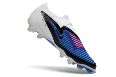 Nike Phantom 6 Elite Low FG Firm Ground Soccer Cleats - Blue/Electric Blue/Neon Pink