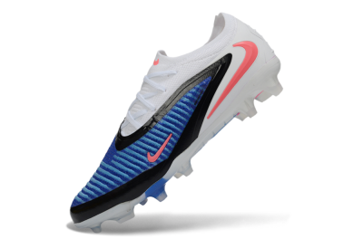 Nike Phantom 6 Elite Low FG Firm Ground Soccer Cleats - Blue/Electric Blue/Neon Pink