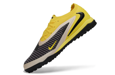 Nike Phantom 6 Elite Low TF Artificial Turf Soccer Shoes - Yellow/Electric Yellow/Charcoal Gray