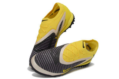 Nike Phantom 6 Elite Low TF Artificial Turf Soccer Shoes - Yellow/Electric Yellow/Charcoal Gray