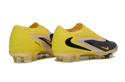 Nike Phantom 6 Elite Low FG Firm Ground Soccer Cleats - Yellow/Electric Yellow/Graphite Gray
