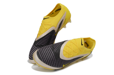 Nike Phantom 6 Elite Low FG Firm Ground Soccer Cleats - Yellow/Electric Yellow/Graphite Gray
