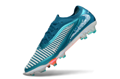 Nike Phantom 6 Elite Low FG Firm Ground Soccer Cleats - Teal/Ocean Blue/White
