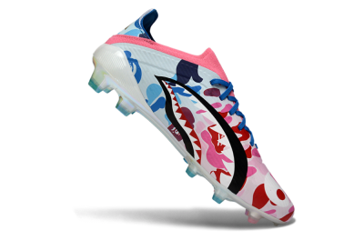 Adidas F50 Elite FG Firm Ground Soccer Cleats - Pink/Blue Camo/Pink Splash