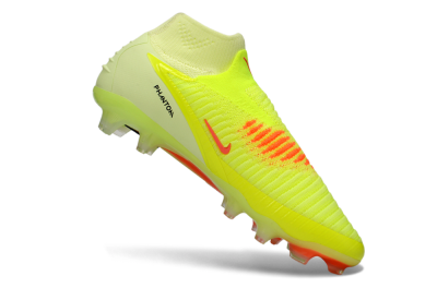 Nike Phantom 6 Elite Low FG Firm Ground Soccer Cleats - Yellow/Neon Yellow/Black