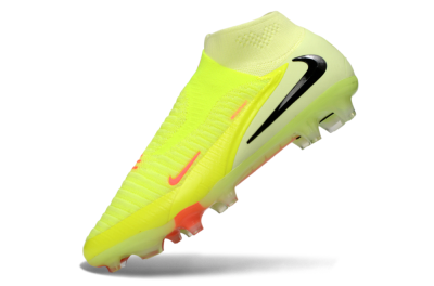 Nike Phantom 6 Elite Low FG Firm Ground Soccer Cleats - Yellow/Neon Yellow/Black
