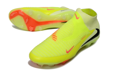 Nike Phantom 6 Elite Low FG Firm Ground Soccer Cleats - Yellow/Neon Yellow/Black