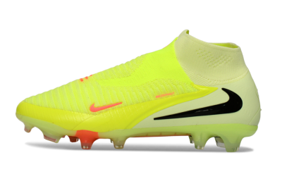 Nike Phantom 6 Elite Low FG Firm Ground Soccer Cleats - Yellow/Neon Yellow/Black
