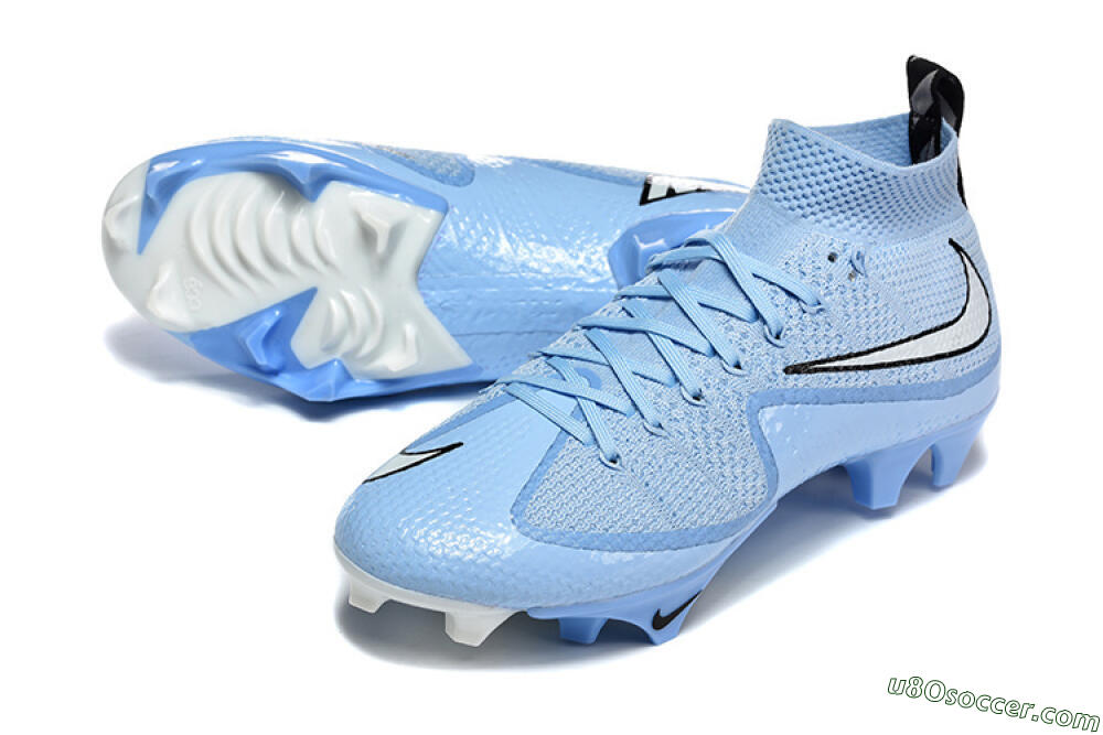 Nike Magista Obra FG Firm Ground Soccer Cleats - Blue/Sky Blue/White 3