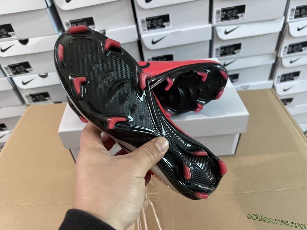 Nike Air Zoom Mercurial Vapor Superfly 1 CR7 2026 World Cup FG Firm Ground Soccer Cleats - Orange/Dynamic Sunset/Metallic Silver