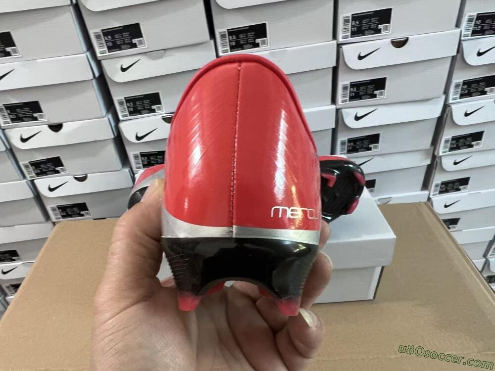 Nike Air Zoom Mercurial Vapor Superfly 1 CR7 2026 World Cup FG Firm Ground Soccer Cleats - Orange/Dynamic Sunset/Metallic Silver