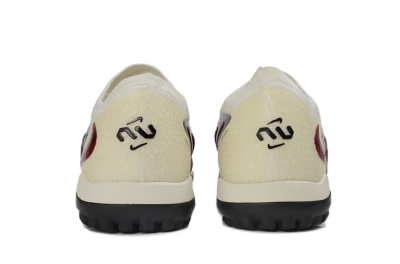 Nike Phantom 6 Elite Low TF Artificial Turf Soccer Shoes - Maroon/Crimson Red/Classic White