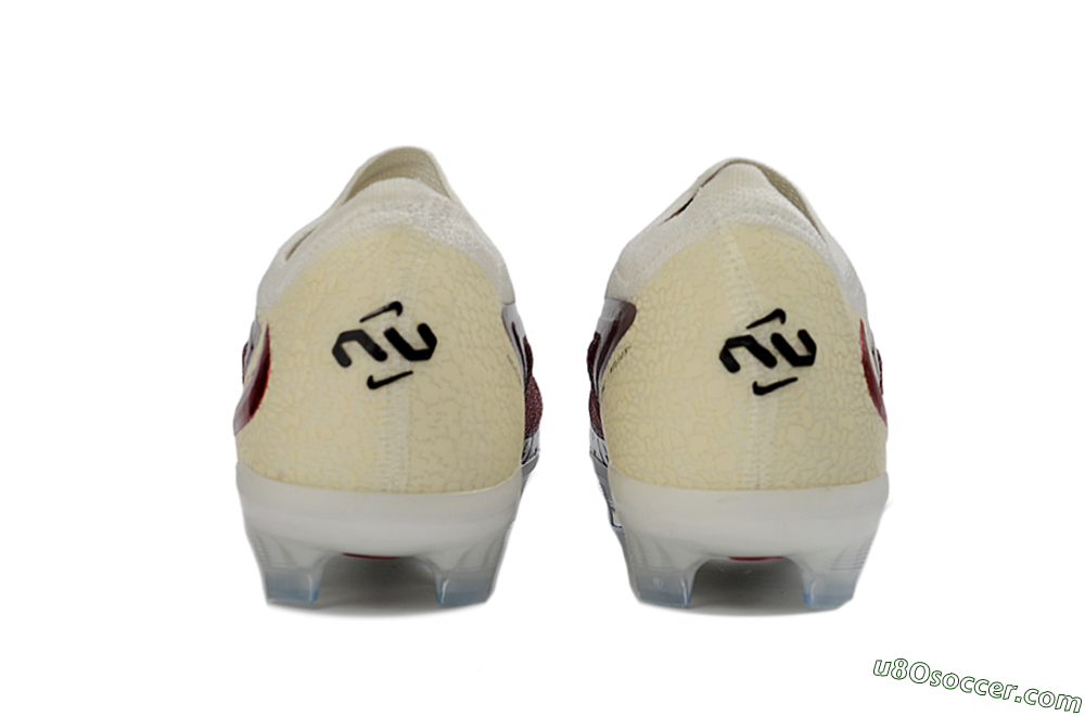 Nike Phantom 6 Elite Low FG Firm Ground Soccer Cleats - Red/Cream/Black 5