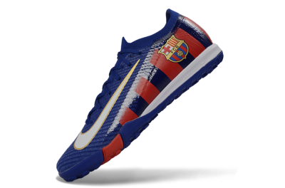 Nike Air Zoom Mercurial Vapor 16 Elite TF Artificial Turf Soccer Shoes - Blue/Crimson Red/Night Sky